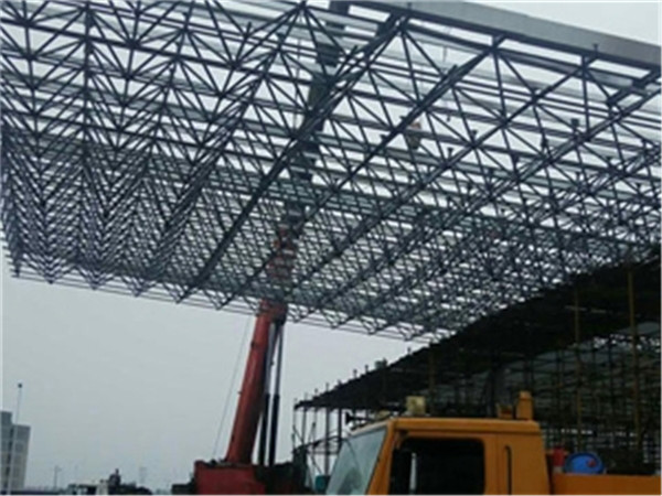 讷河仓储物流网架生产厂家案例